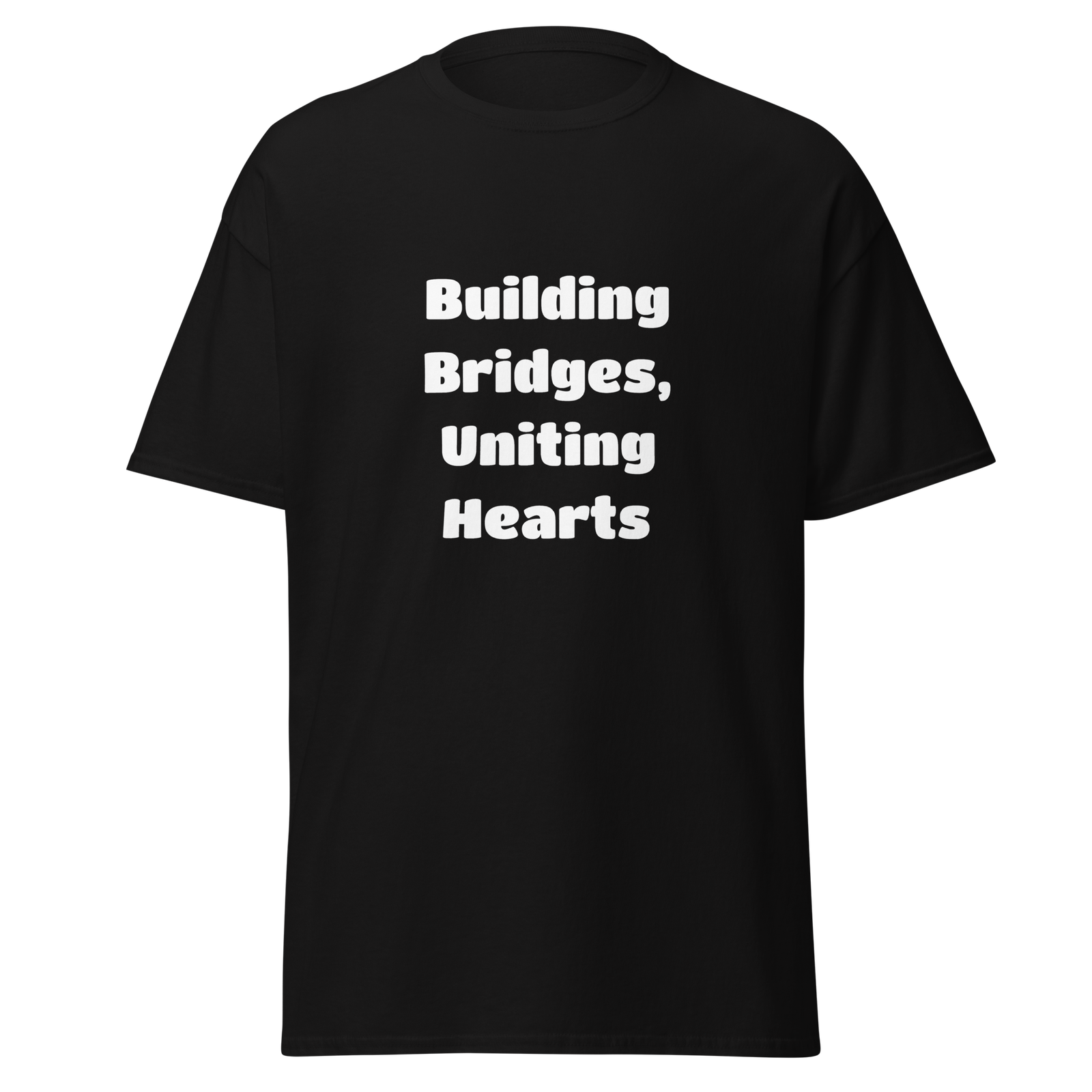 Building Bridges, Uniting Hearts — Black