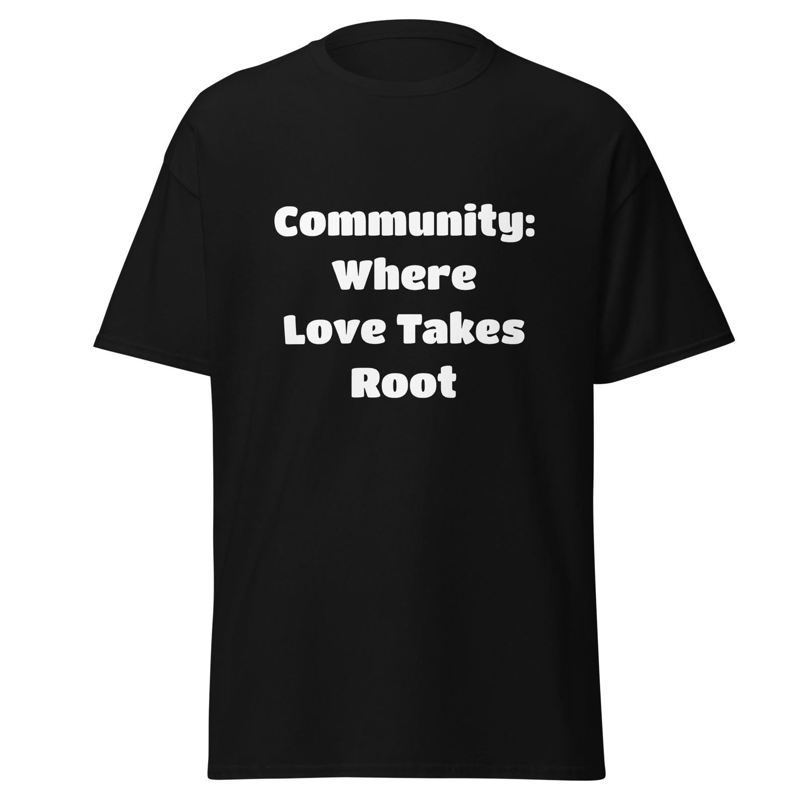 Community: Where Love Takes Root — Black