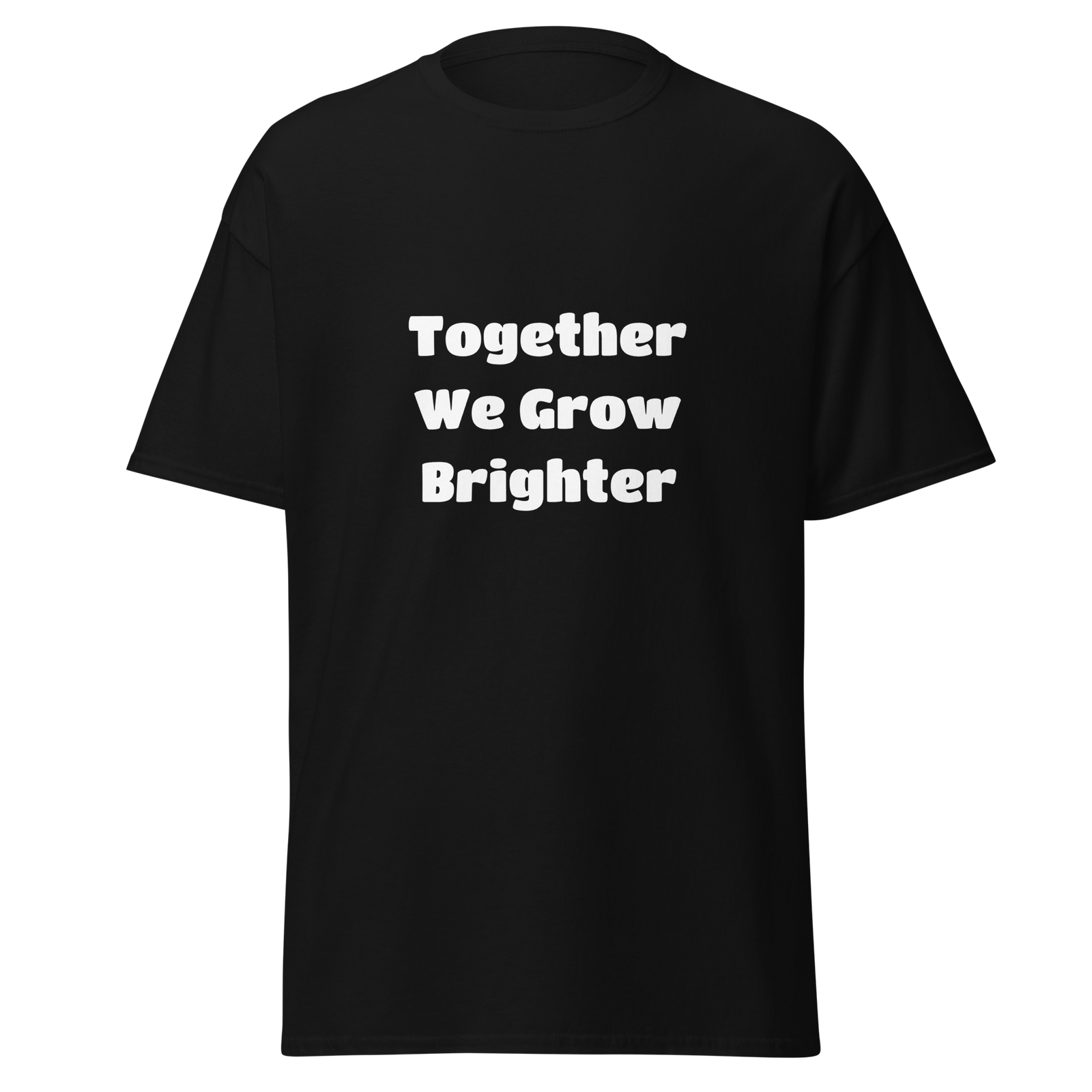 Together We Grow Brighter — Black