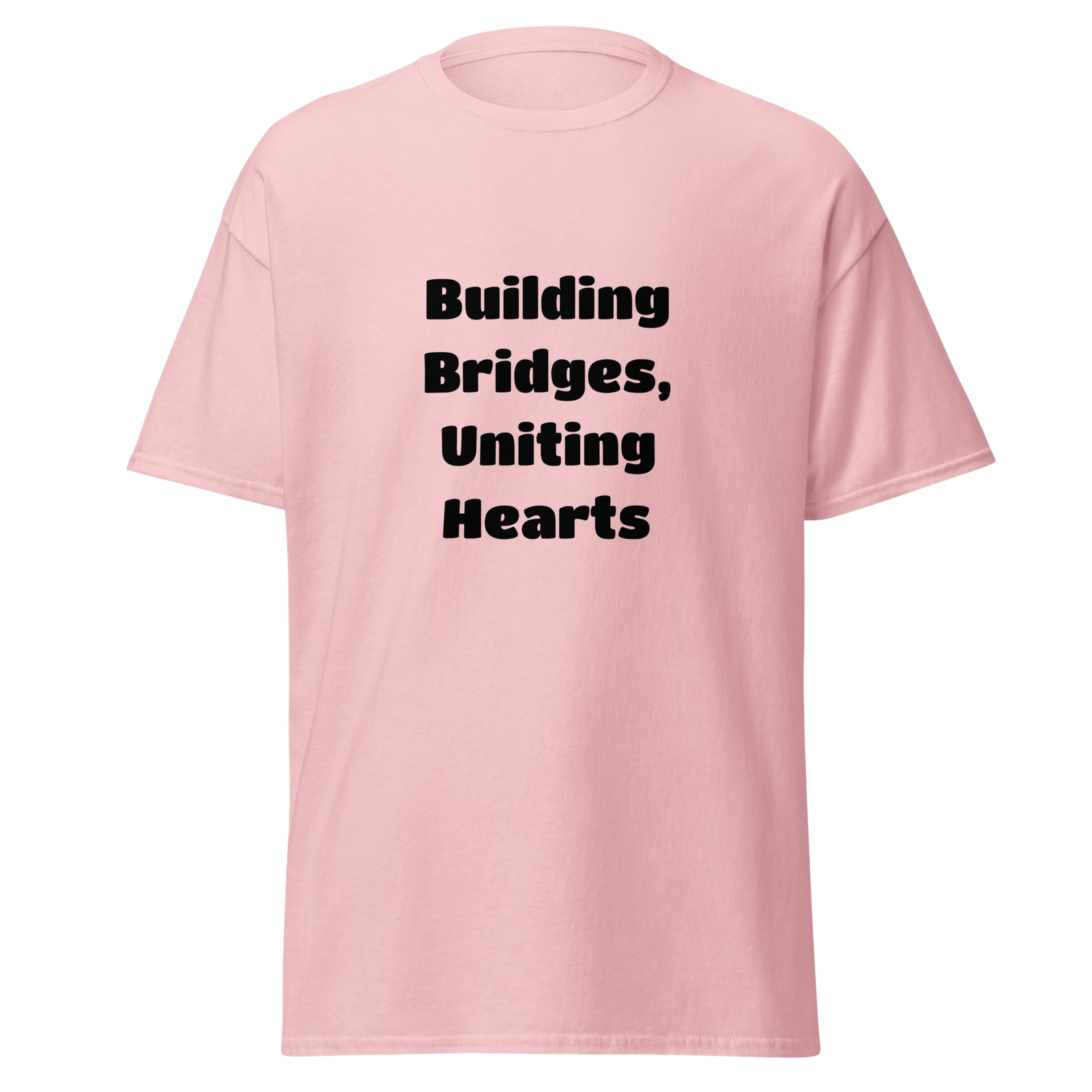 Connect Theme T-Shirt — Gildan Light Pink Classic Tee