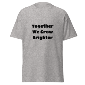 Growth Through Togetherness | Black | Classic Crew Tee