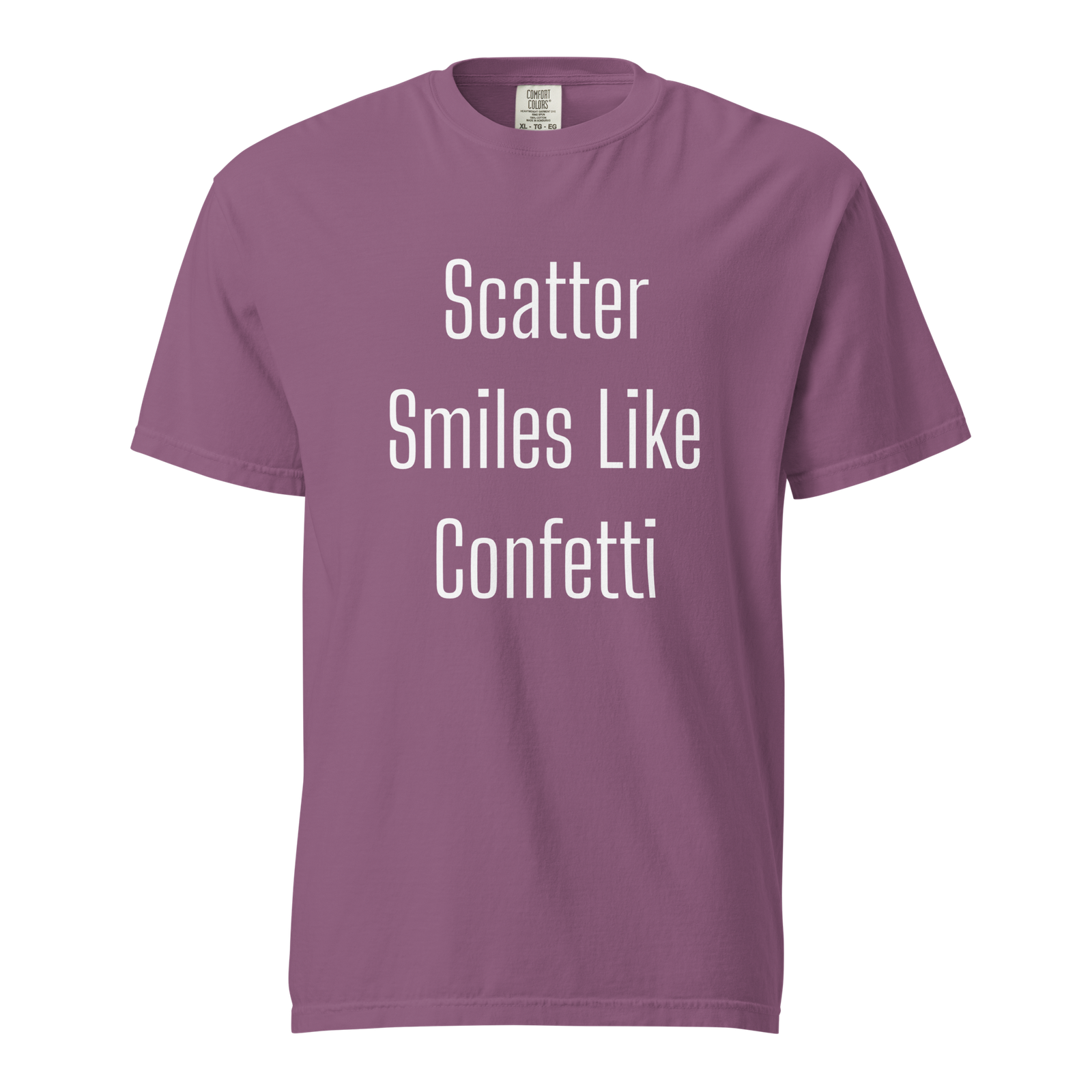 Scatter Smiles Like Confetti — Berry