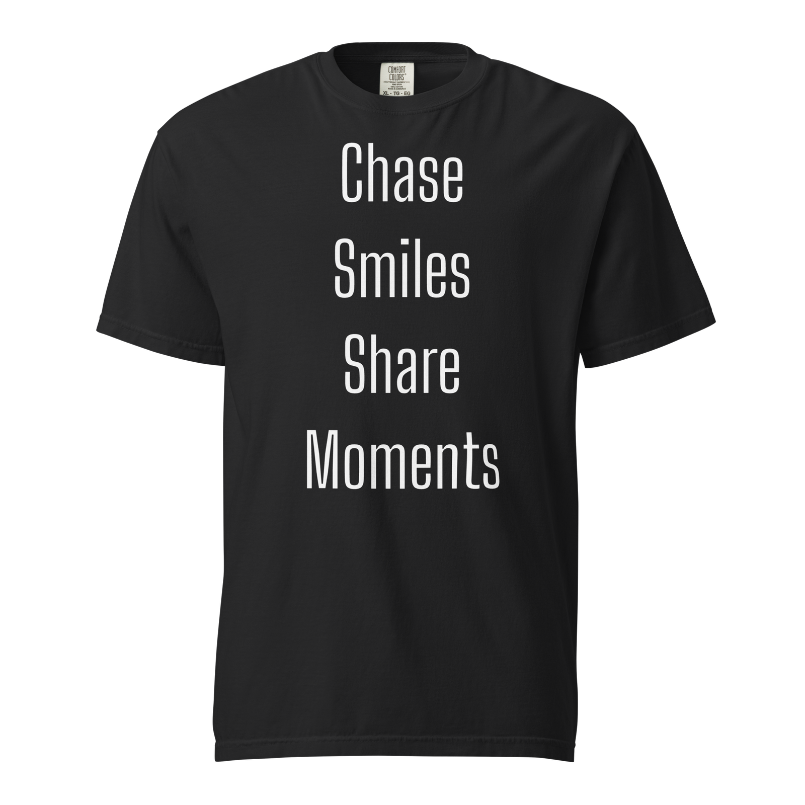 Chase Smiles, Share Moments — Black