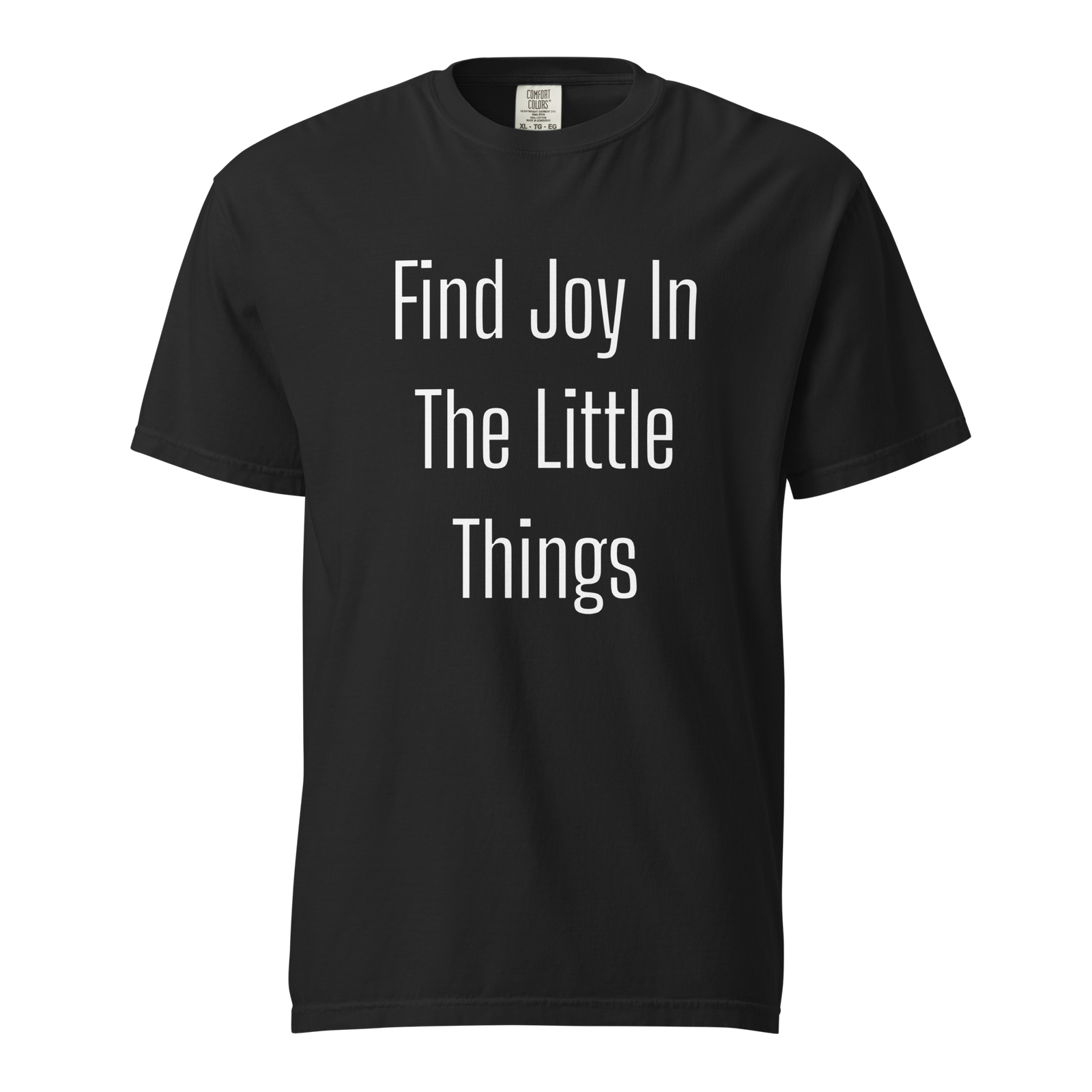 Find Joy In The Little Things — Black