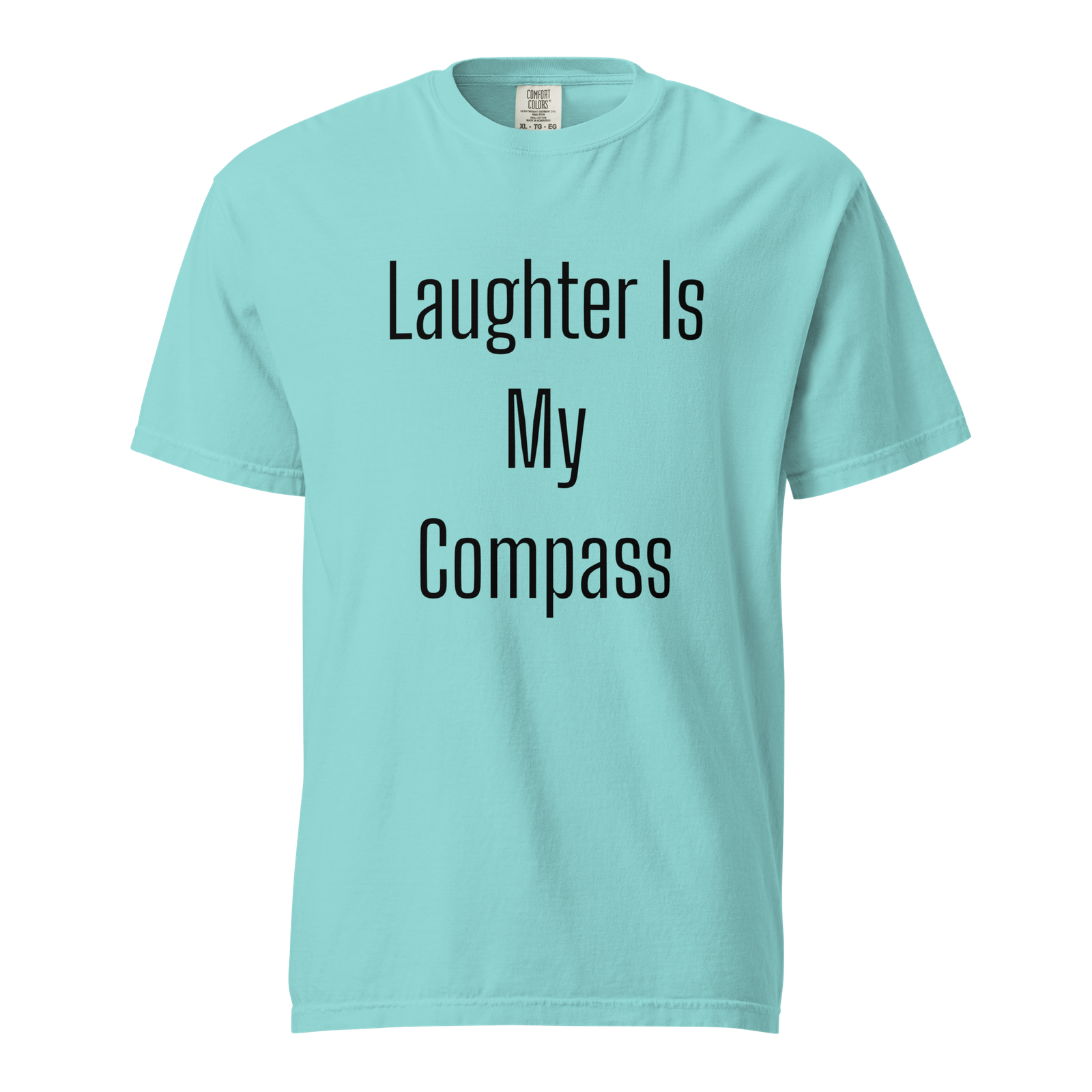 Laughter Is My Compass — Lagoon Blue