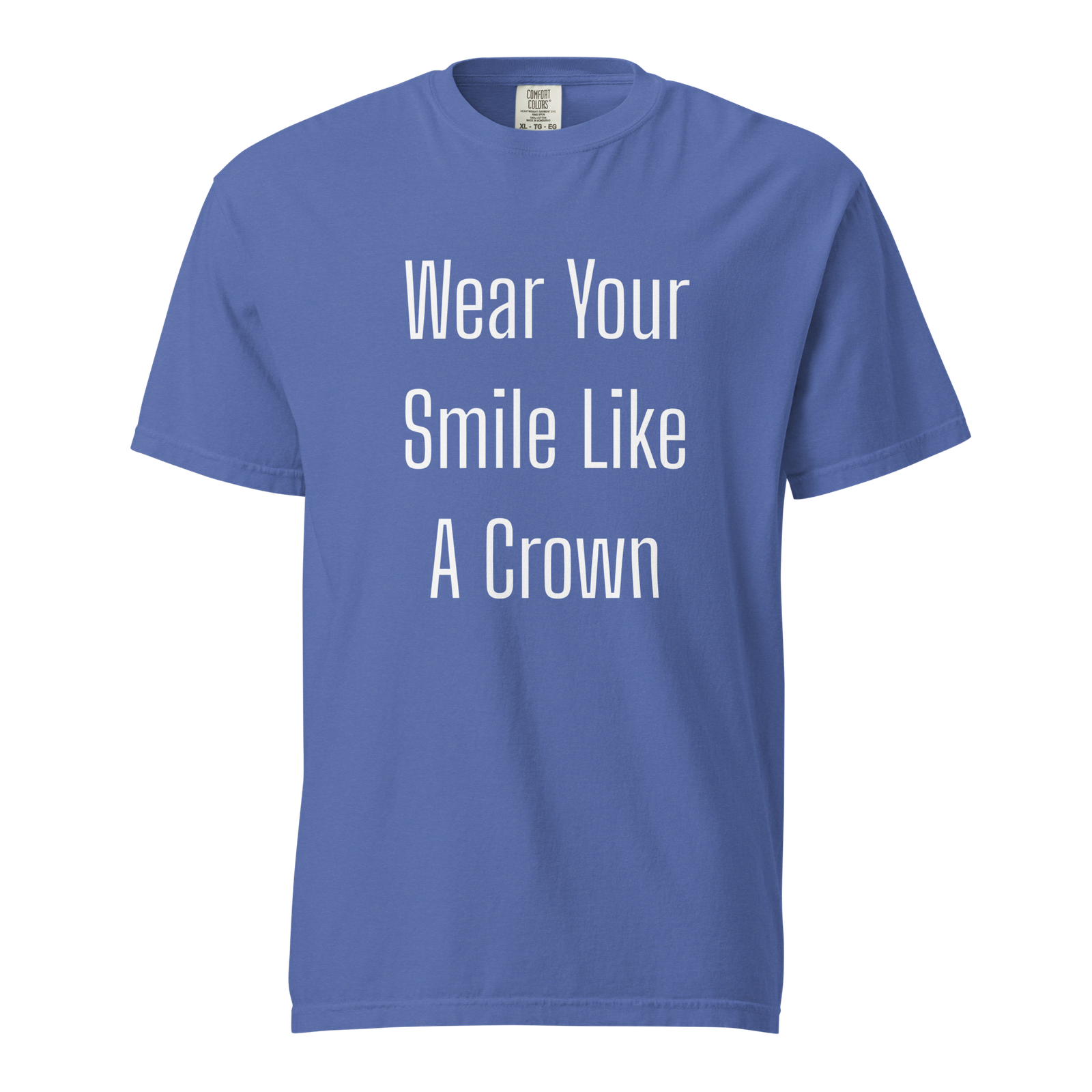 Wear Your Smile Like A Crown — Mystic Blue