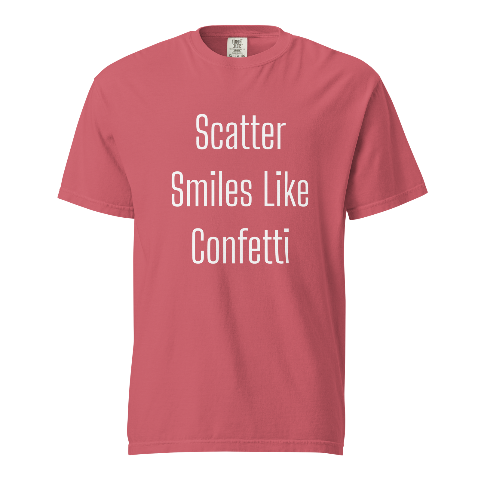 Scatter Smiles Like Confetti — Watermelon
