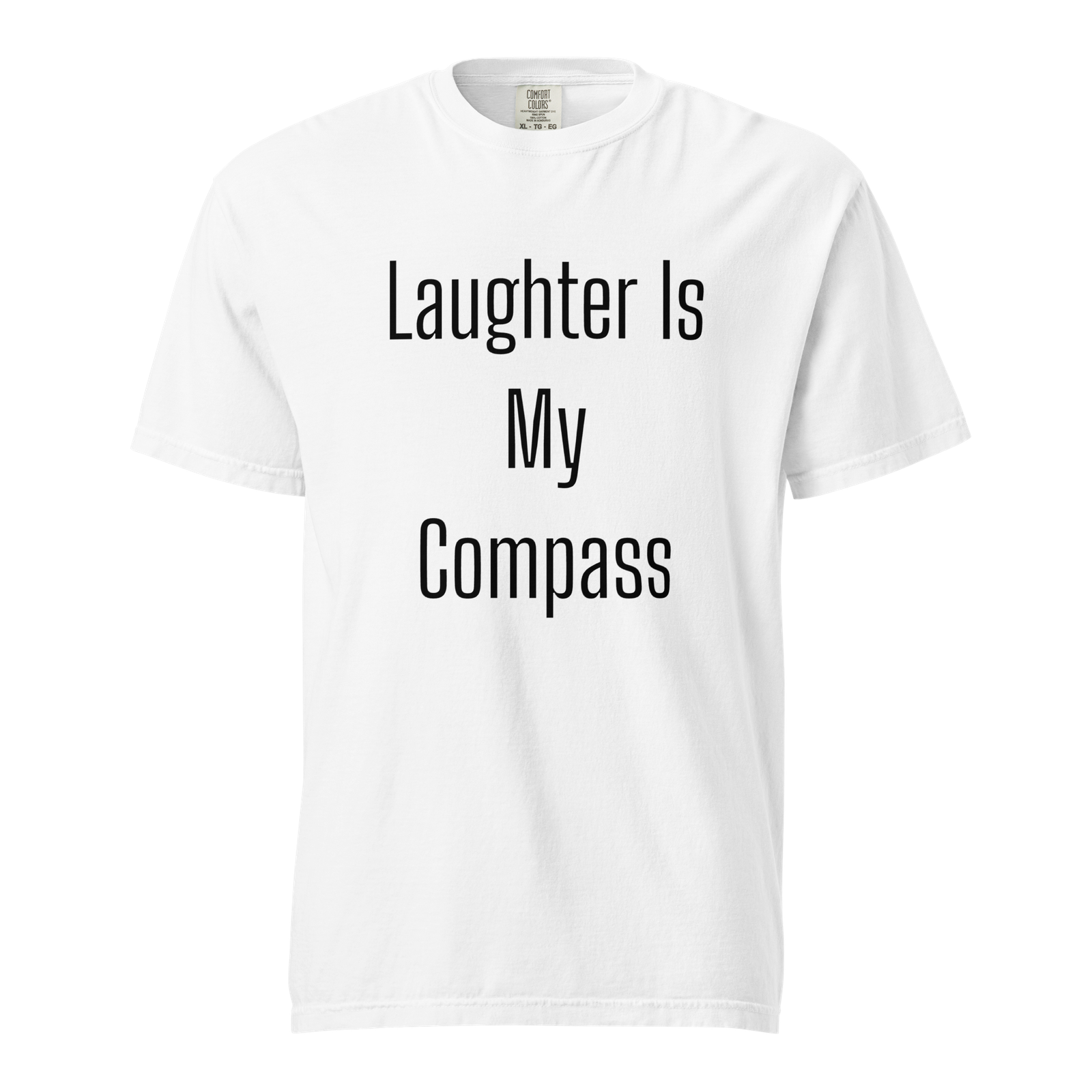 Laughter Is My Compass — White