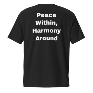 Cultivate inner peace | White | Washed Pocket Tee