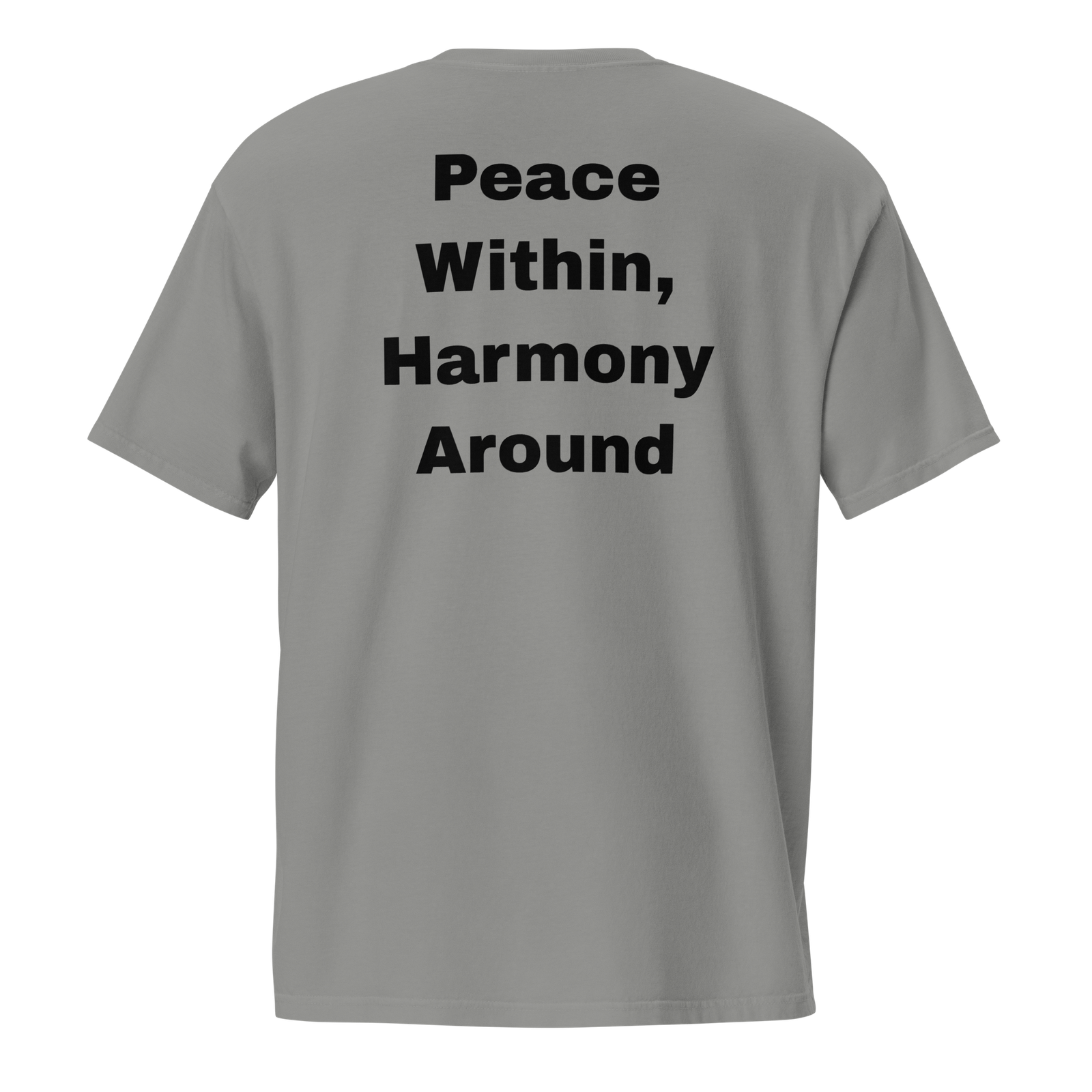 Peace Within, Harmony Around — Grey