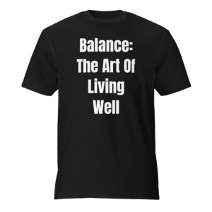 Mastering Life's Harmony | White | Featherweight Tee