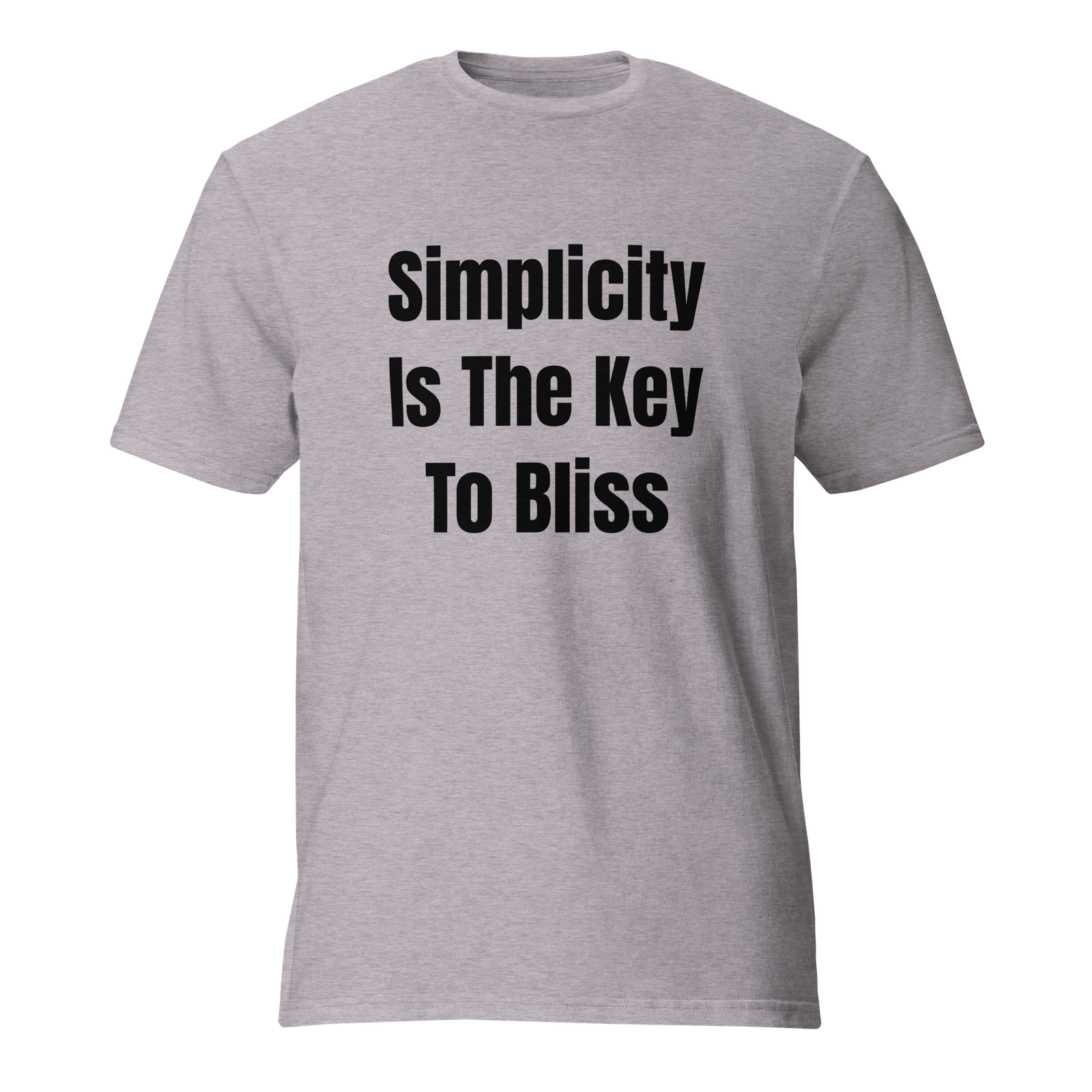 Simplicity Is The Key To Bliss — Heather Grey