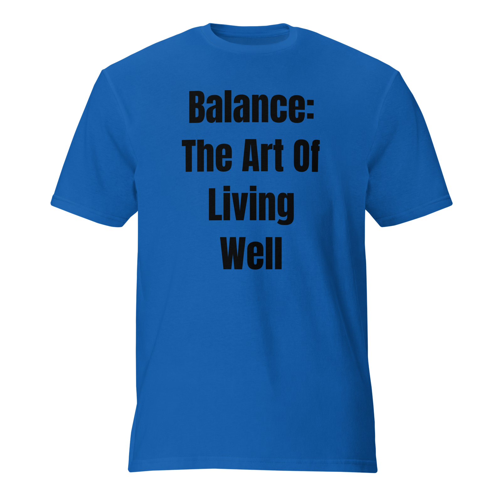 Mastering Life's Harmony — Royal Blue