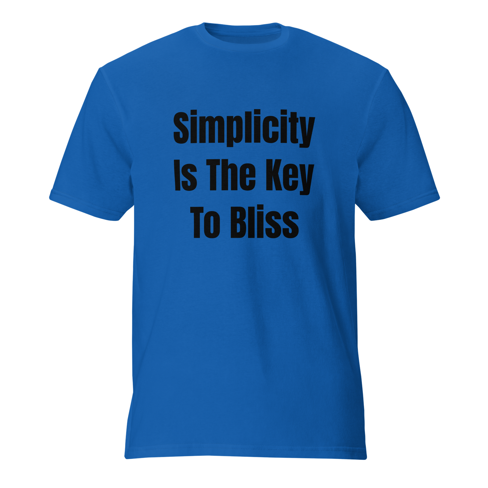 Joy In Simple Living — Royal Blue