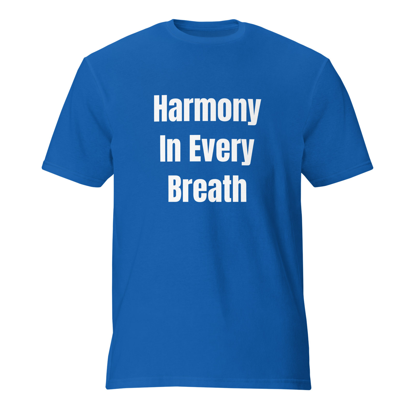 Harmony In Every Breath — Royal Blue