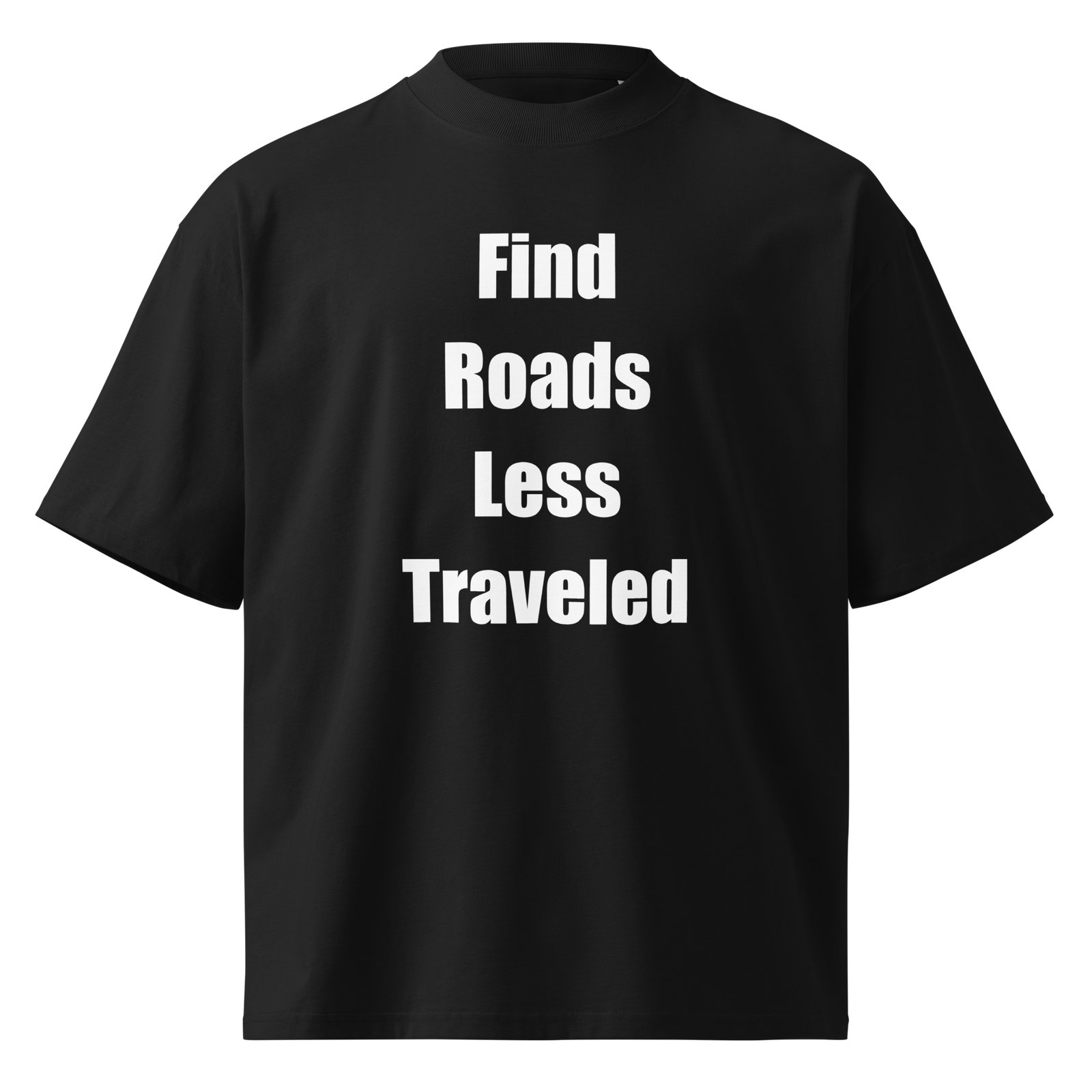 Find Roads Less Traveled — Black