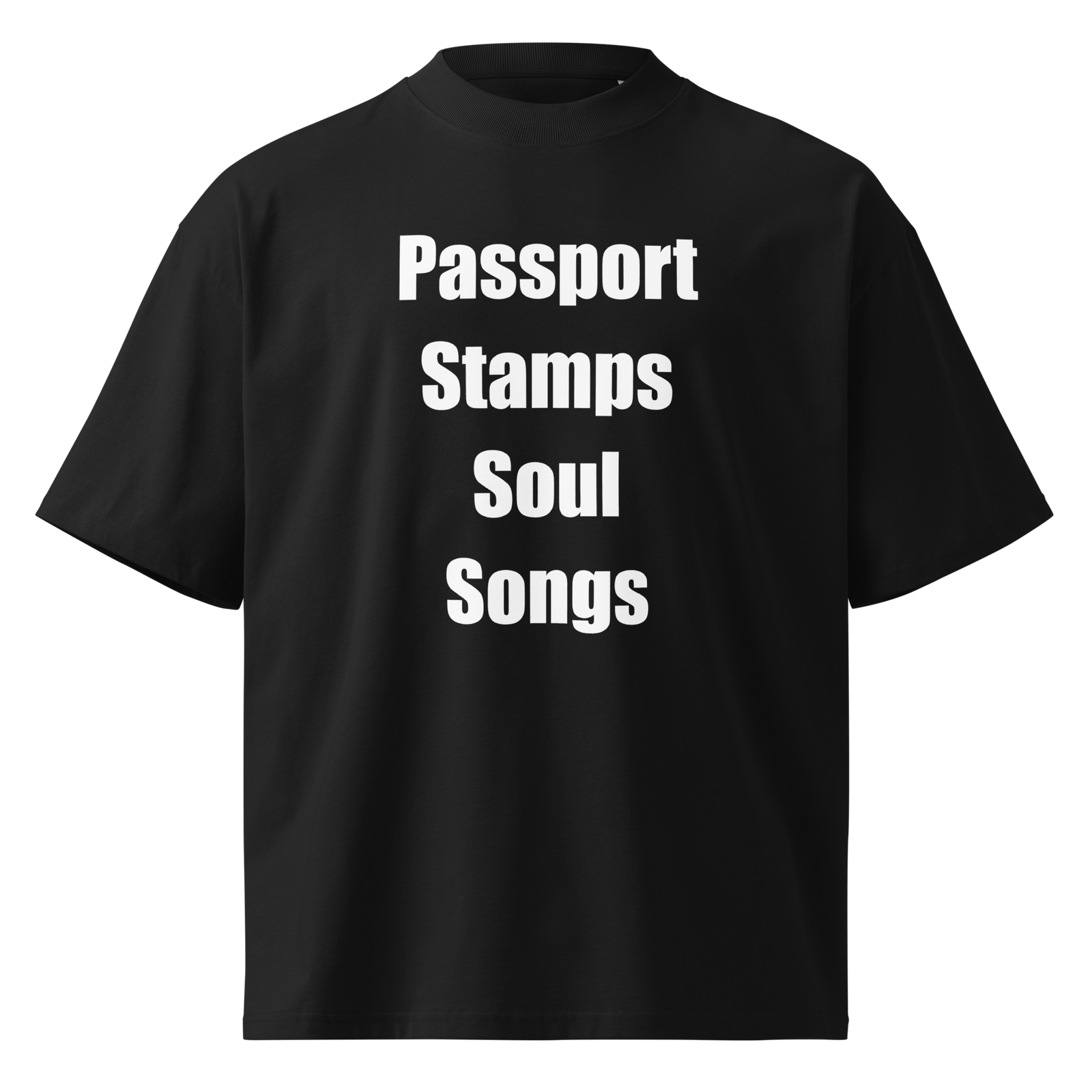 Passport Stamps Soul Songs — Black