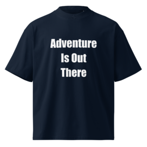 Explore The Unknown | White | Organic High-Neck Oversize