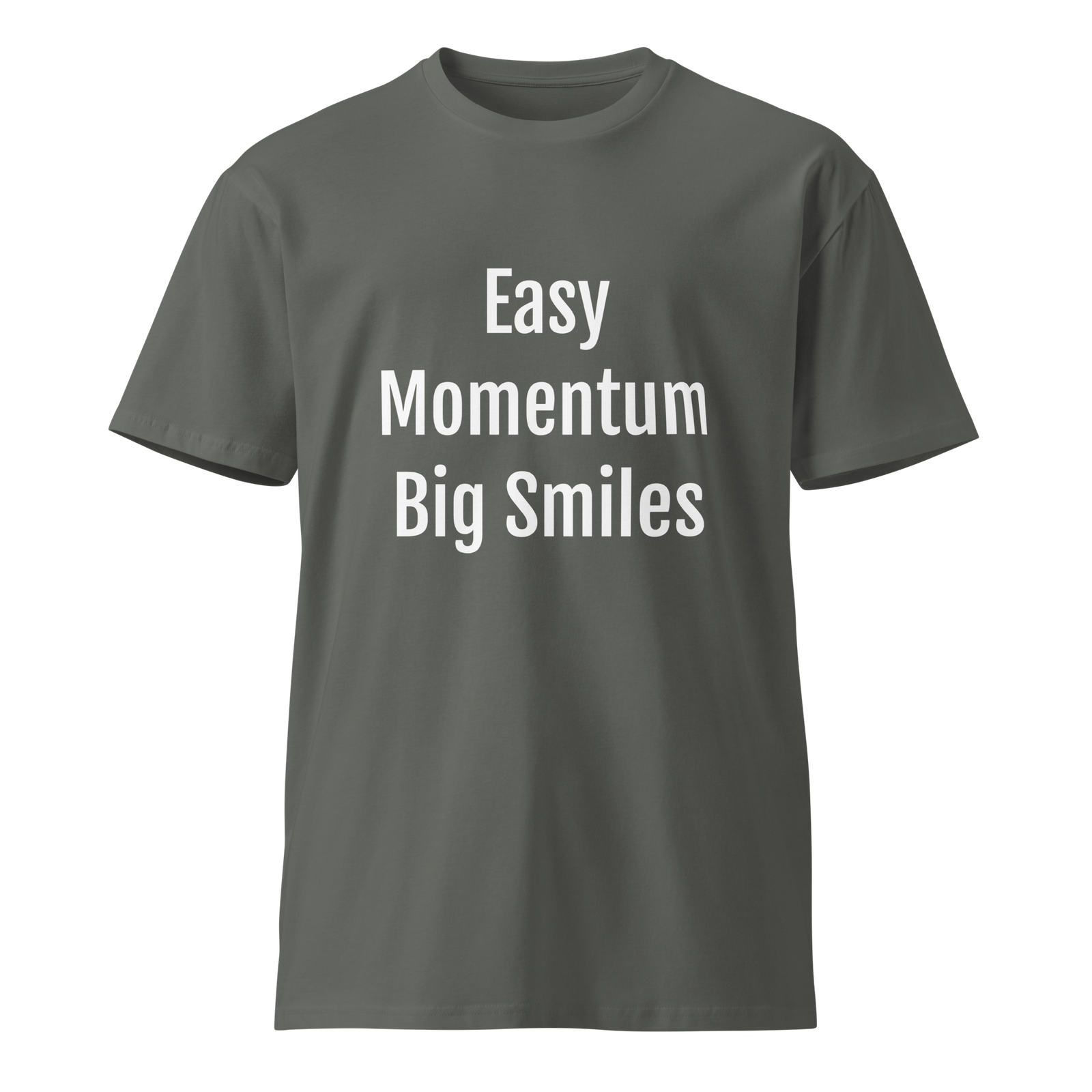 Easy Momentum Big Smiles — Charcoal