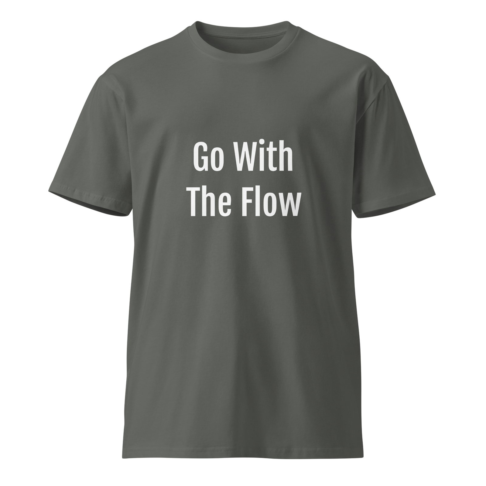 Go With The Flow — Charcoal