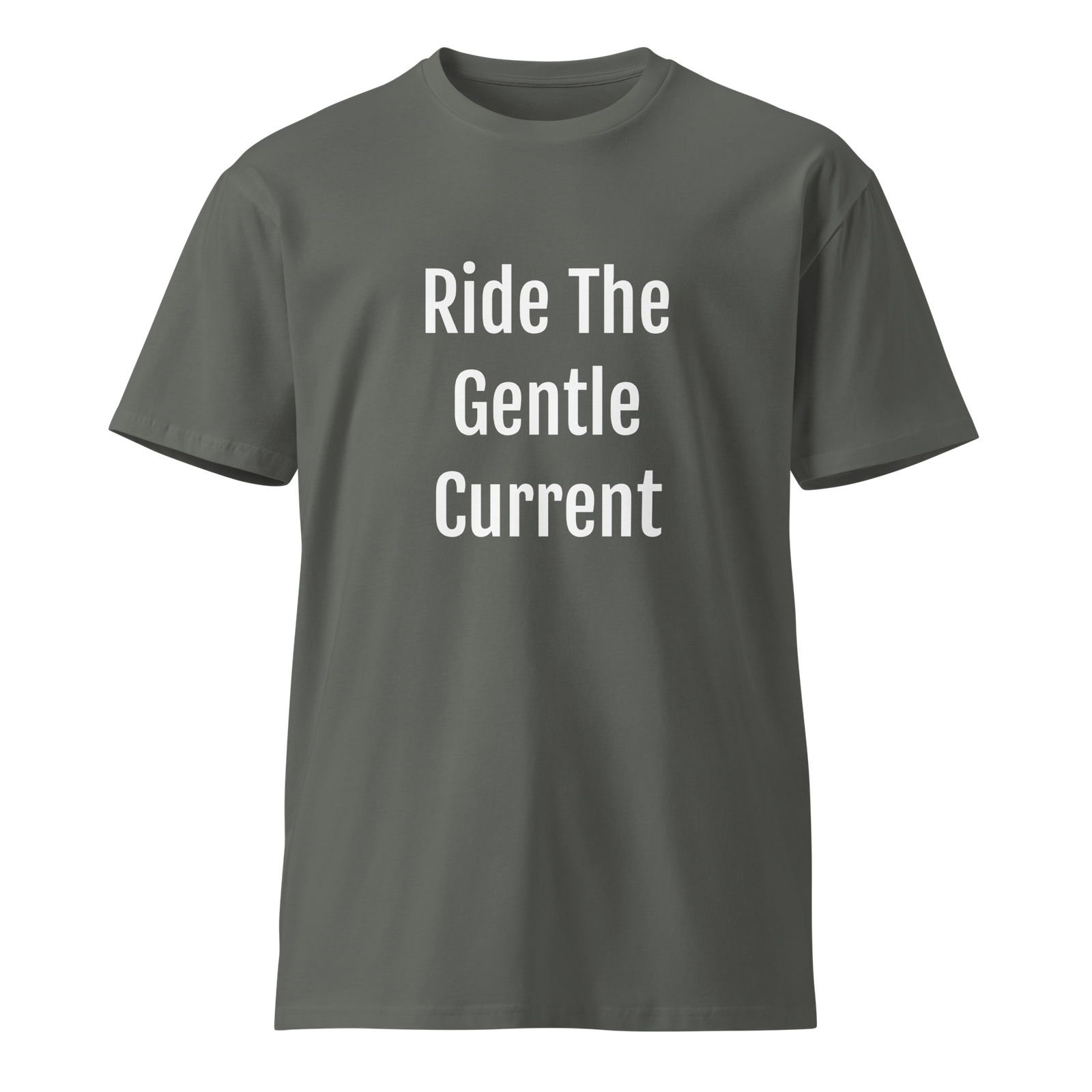 Ride The Gentle Current — Charcoal