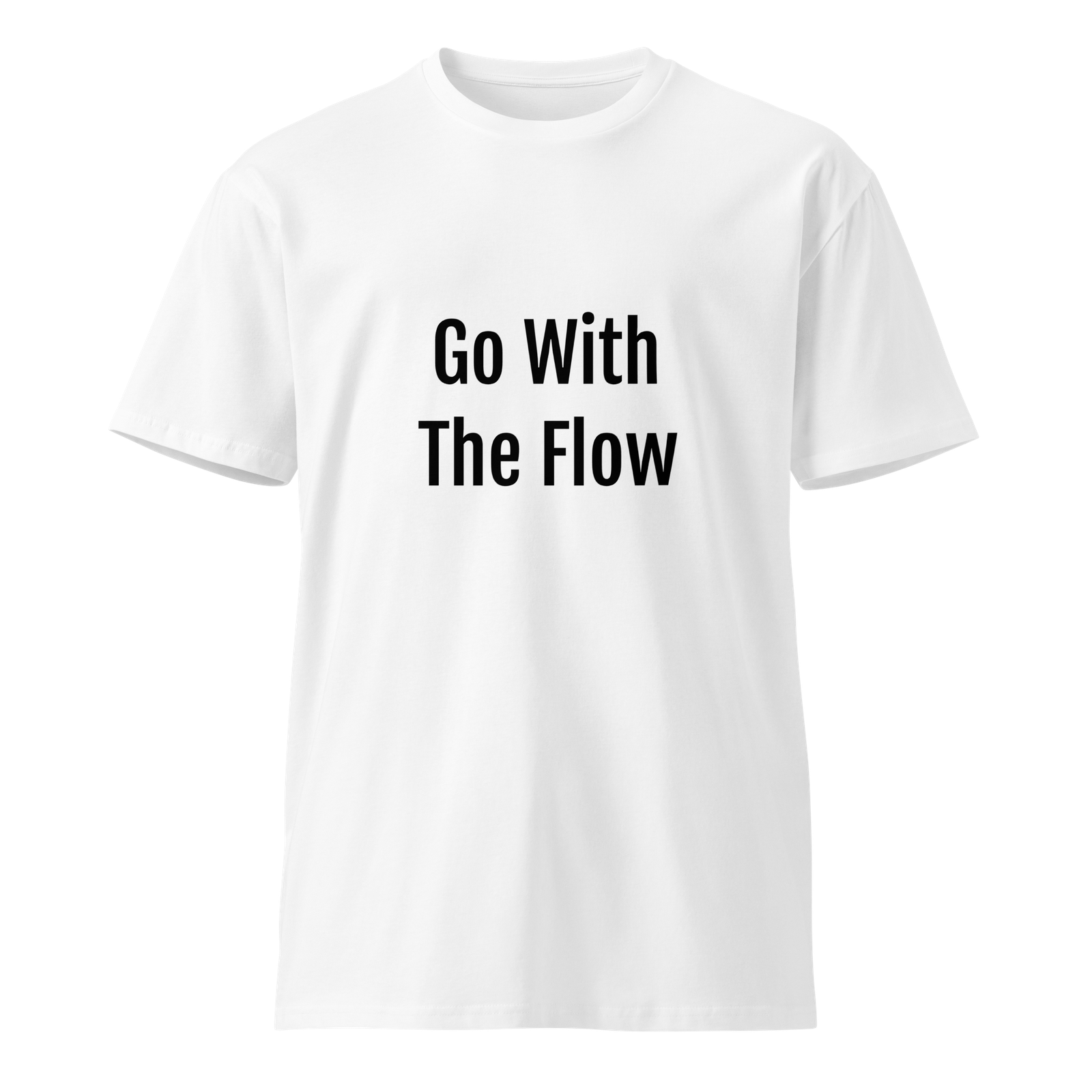 Go With The Flow — White