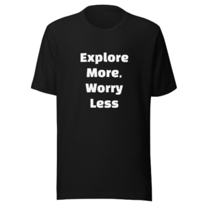 Encouragement to Explore | White | Eco Staple Tee