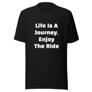 Celebrating Life's Adventures | White | Eco Staple Tee