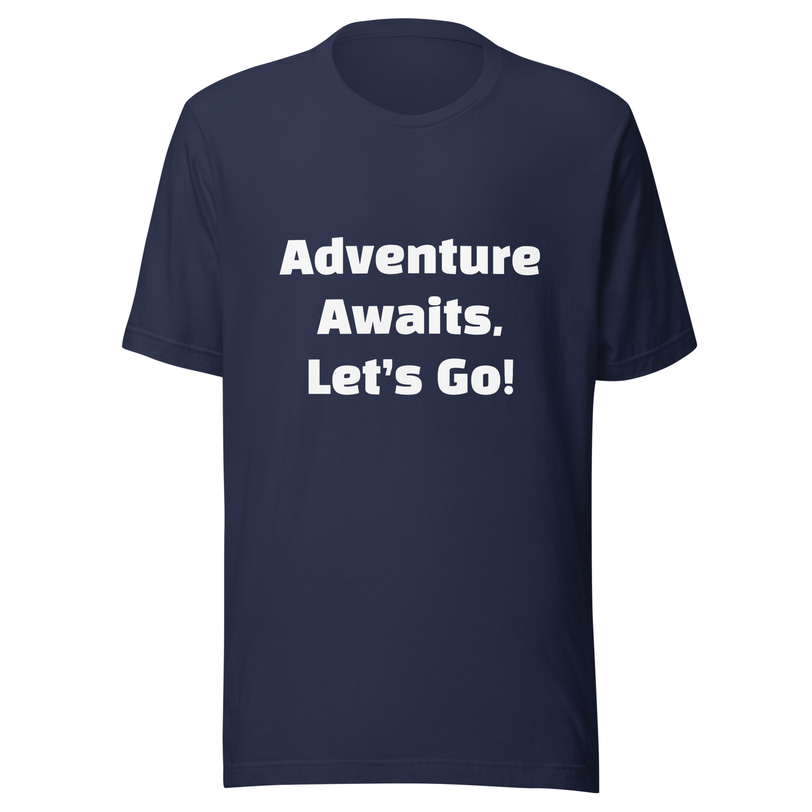 Adventure Awaits, Let's Go! — Navy