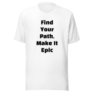 Create Your Own Adventure | Black | Eco Staple Tee