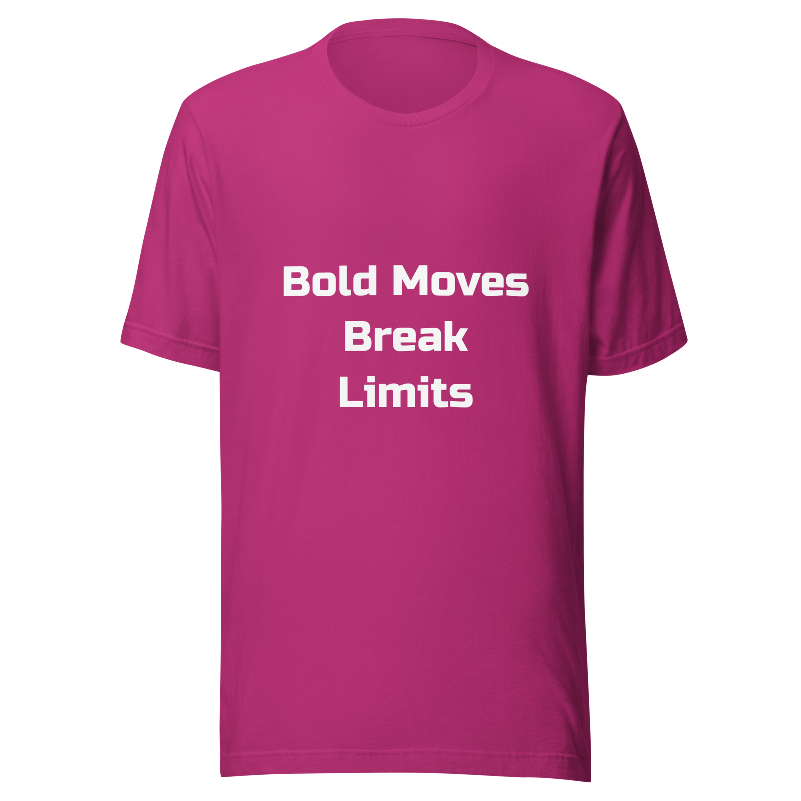 Bold Moves Break Limits — Berry