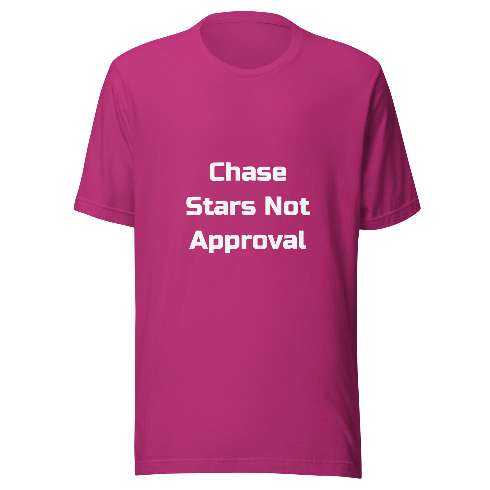 Chase Stars Not Approval — Berry