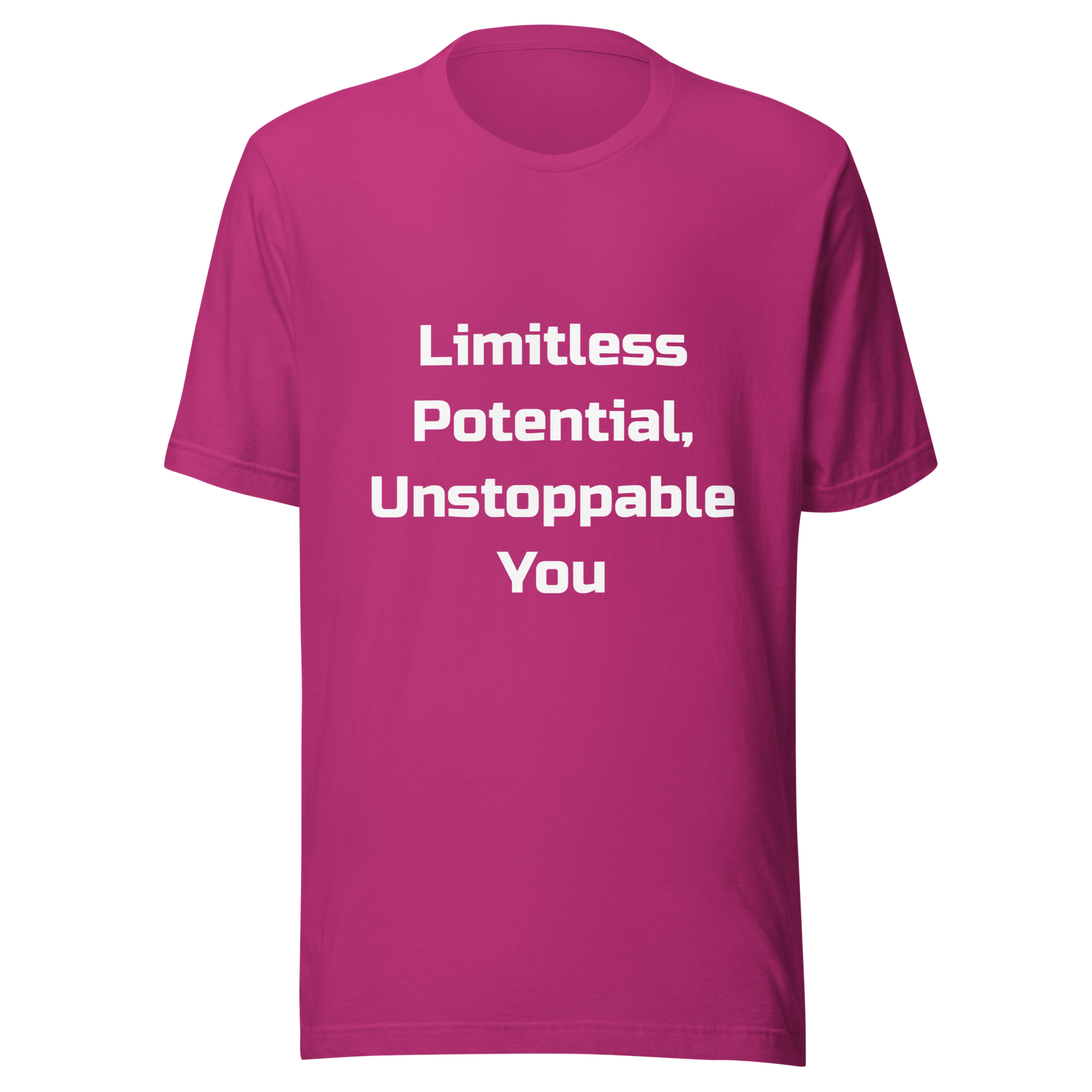 Limitless Potential Unstoppable You — Berry