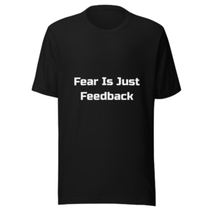 Embrace Fear As Growth | White | Everyday Staple Tee