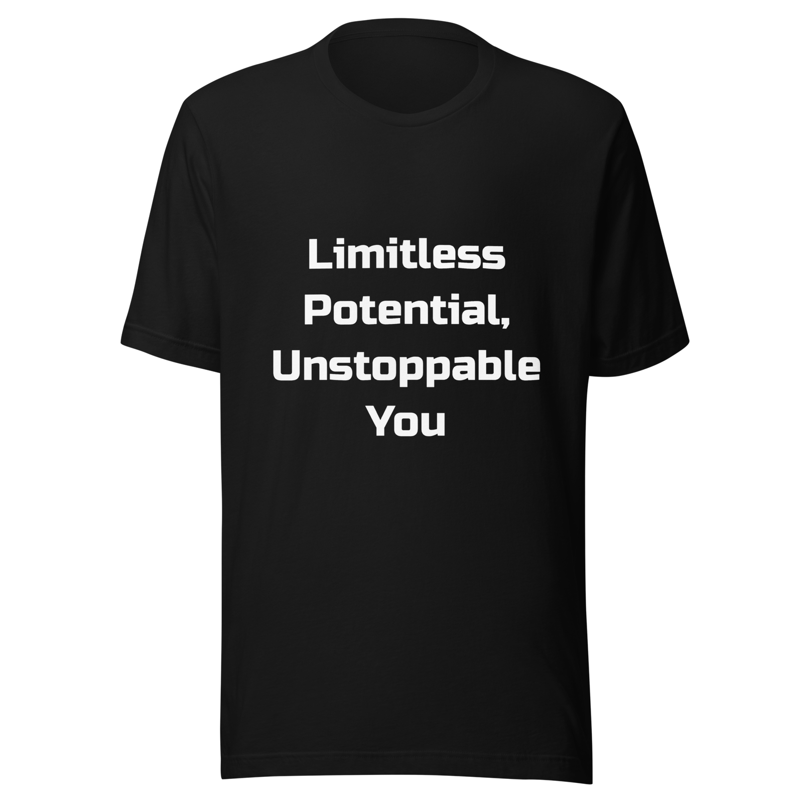 Limitless Potential Unstoppable You — Black