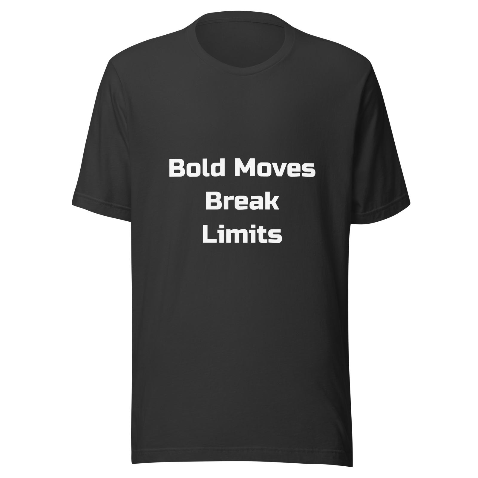 Bold Moves Break Limits — Dark Grey