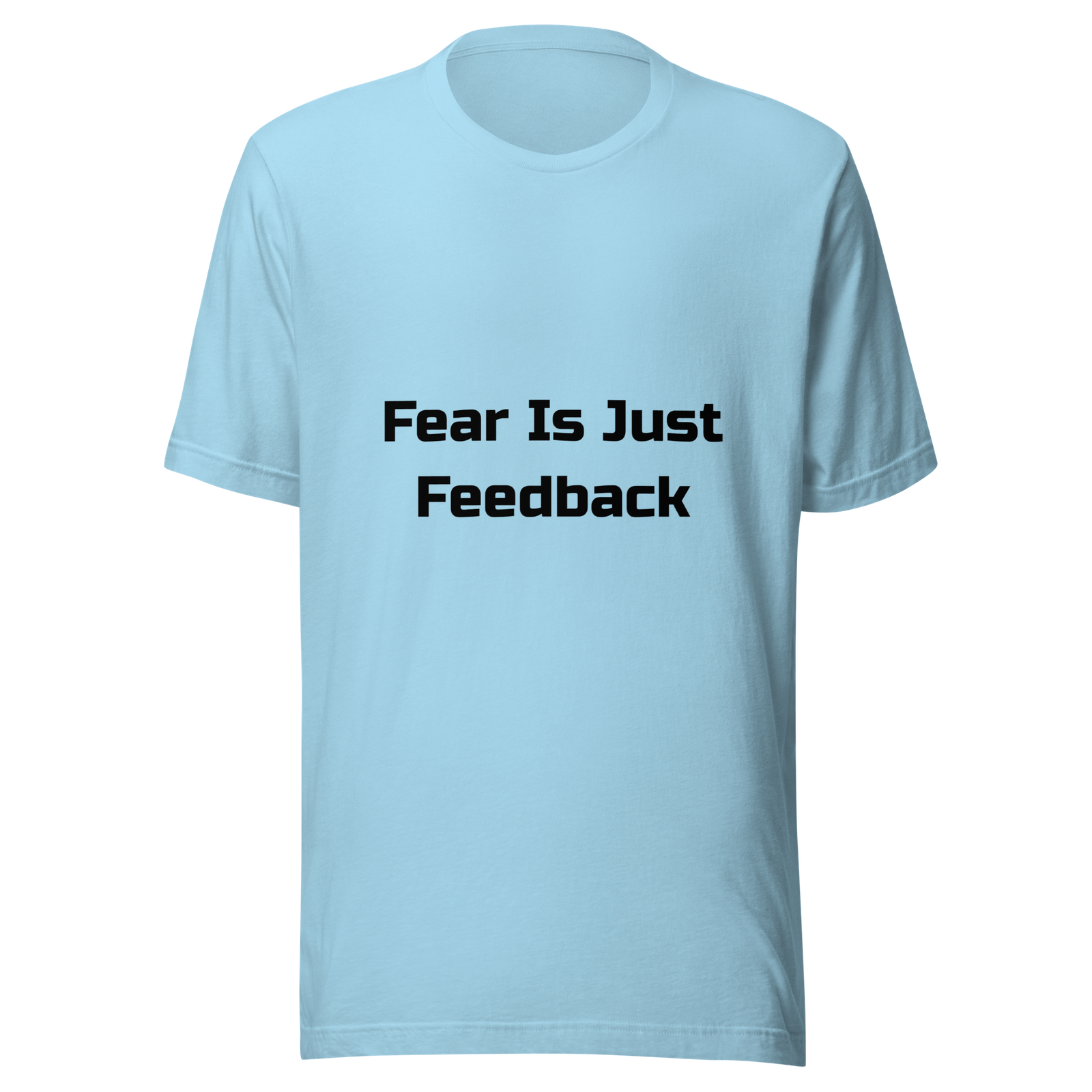 Fear Is Just Feedback — Ocean Blue