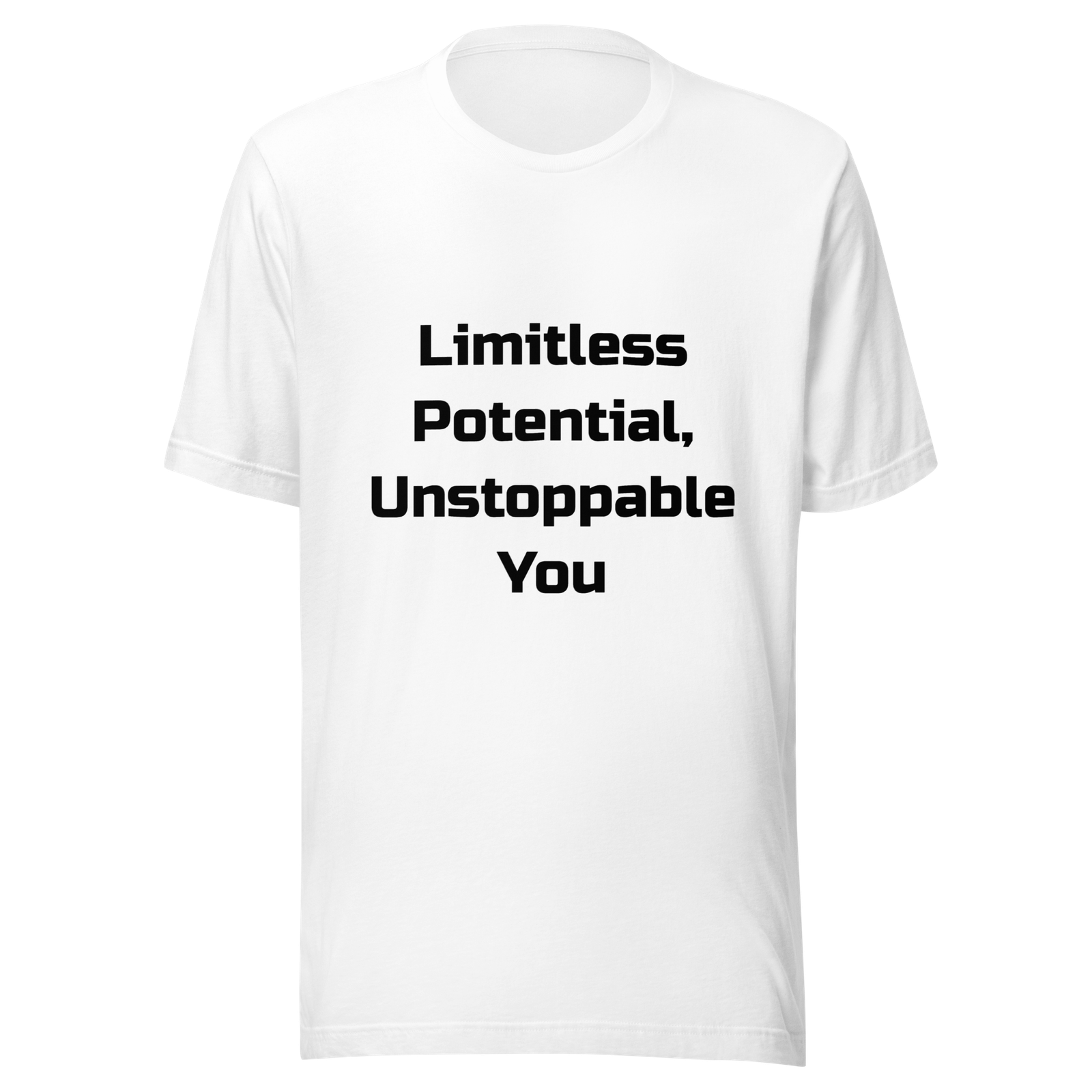 Limitless Potential Unstoppable You — White