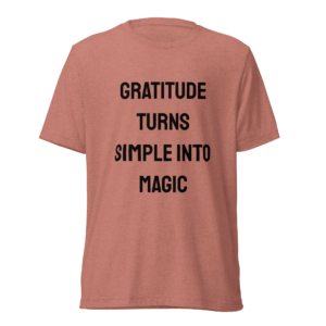 Everyday Appreciation Magic | Black | Tri-Blend Comfort Tee