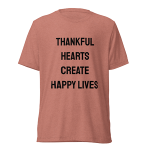 Joy of Thankfulness | Black | Tri-Blend Comfort Tee
