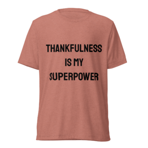 Power Of Appreciation | Black | Tri-Blend Comfort Tee