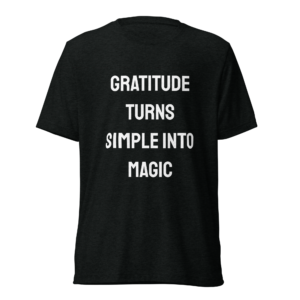 Everyday Appreciation Magic | White | Tri-Blend Comfort Tee